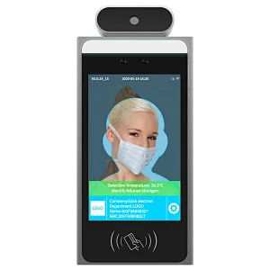 Hot selling outdoor mask alert network security body temperature camera thermal facial recognition temperature