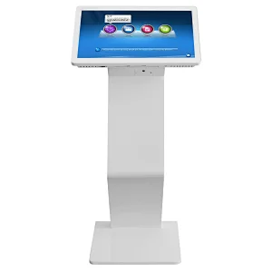 21.5 Inch Shopping Mall Indoor Kiosk Capacitive Touch Screen interactive Kiosk