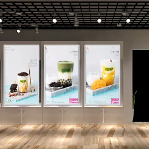 Wall hanging 65 inch multi - scene advertising hd led smart playback panel pc