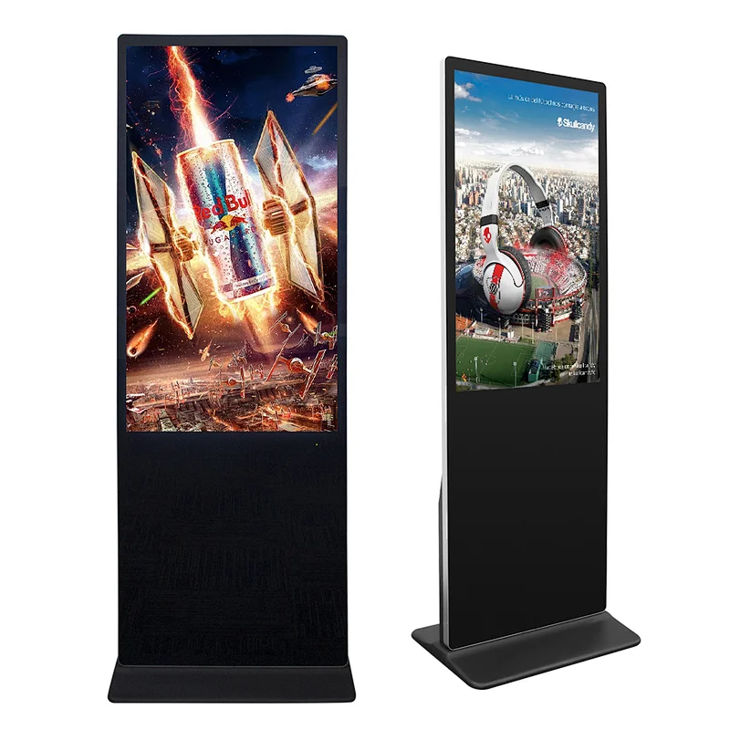 Factory direct price 65 inch indoor digital signage ad player lcd advertising display screen
