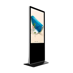 Android lcd screen portable indoor advertising floor standing digital signage display monitor