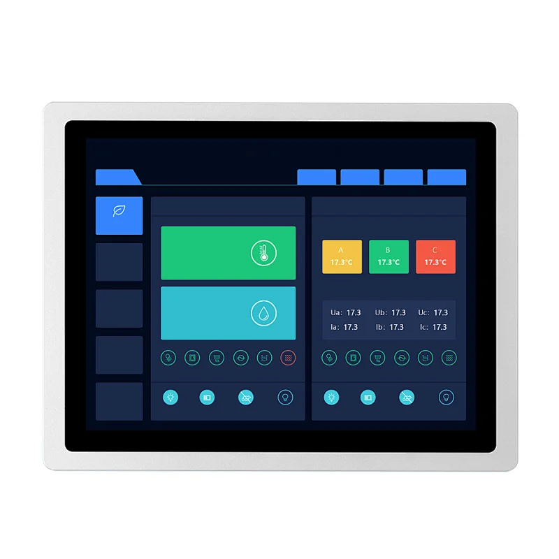 Resistive Capacitive Cheap Price Industrial 12.1 Inch Touch Screen Barebone Pc All In One