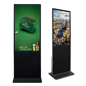 Capacity touch screen free stand lcd digital signage player advertising led display screen