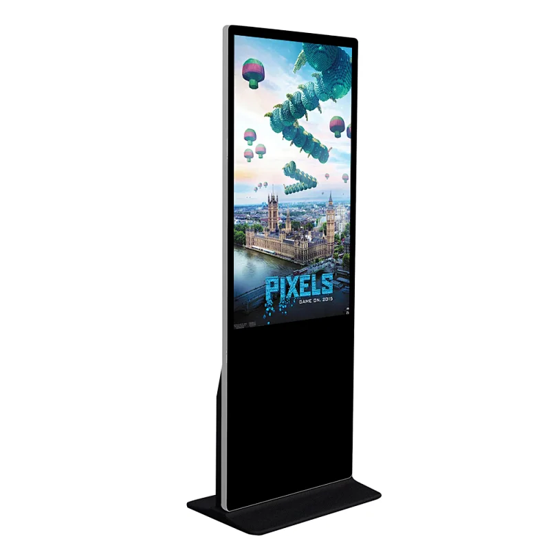Floor standing indoor commercial digital lcd screen advertising display board