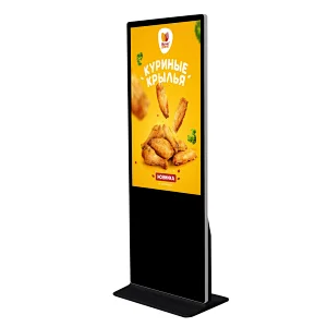 Floor standing indoor commercial digital lcd screen advertising display board
