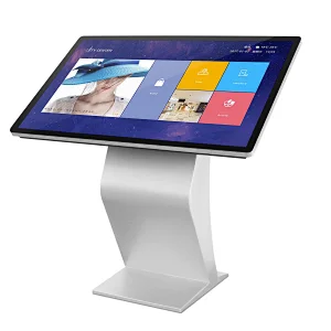 high definition horizontal self-service printing coin dispenser atm touch screen infomation kiosk