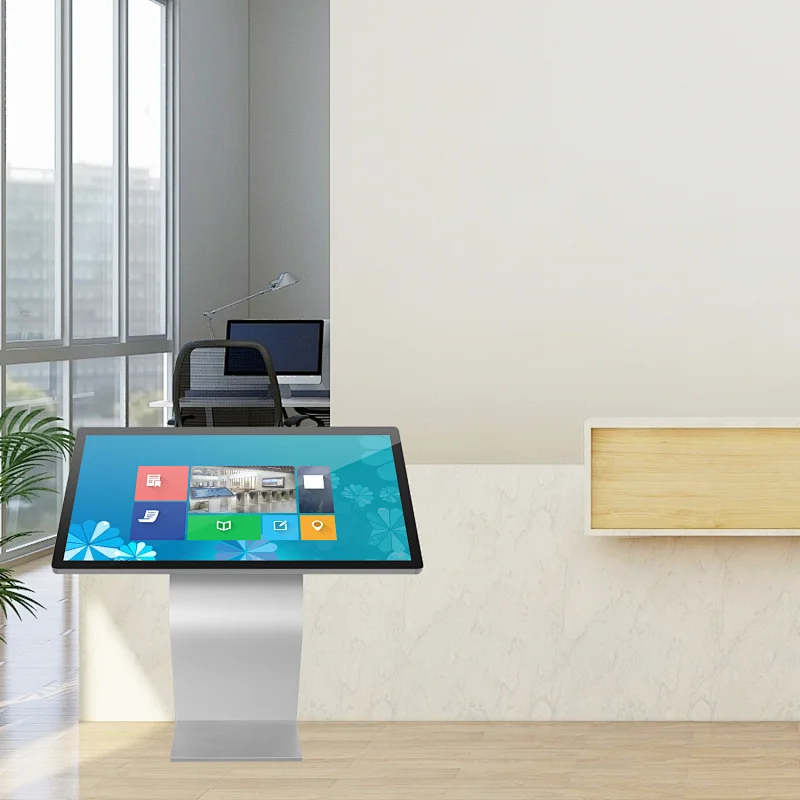 55 inch library Indoor Information Checking Sensitive Multi Digital Android Touch Screen Kiosk