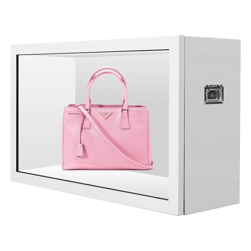 Hotselling display 3d query Transparent LCD screen display cabinet