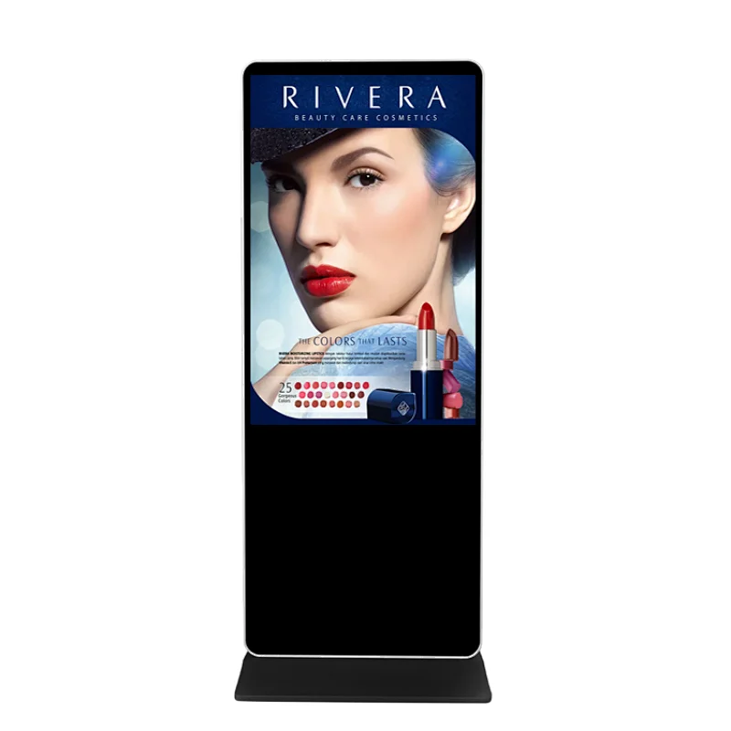 free standing infrared touch screen android interactive advertising player