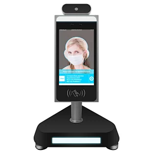 High performance ISO9001, SGS, TUV non-contact access control face recognition door lock ai thermal camera