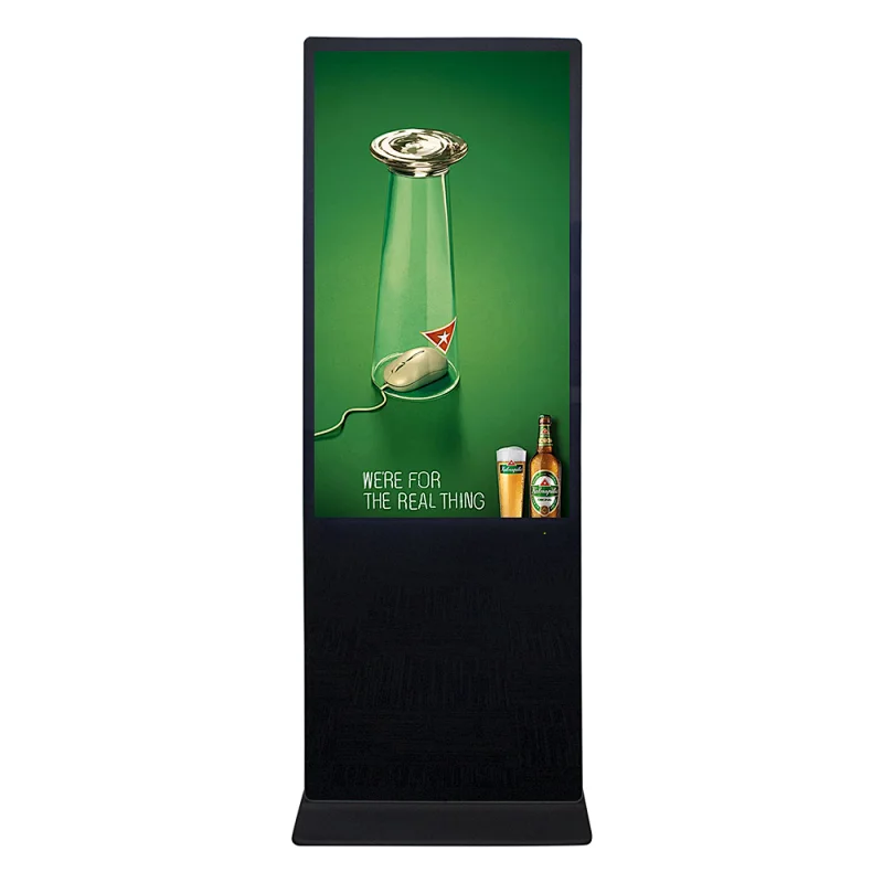 32 inch high brightness free stand lcd digital signage player advertising led display screen