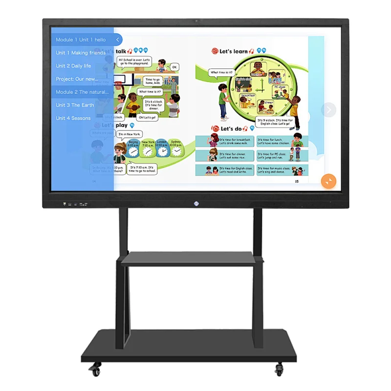 Guangzhou 55 inch interactive whiteboard all in one pc computer touchscreen monitors