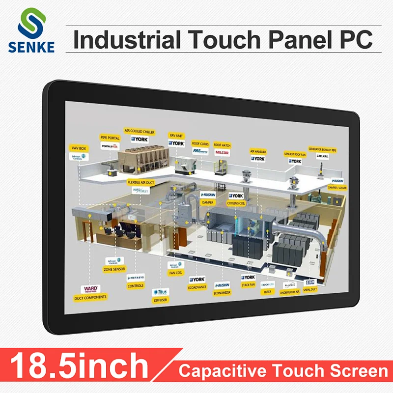 18.5 Inch Wifi 4G Chinese Unbranded Tablet PC Industrial Single Board Computer