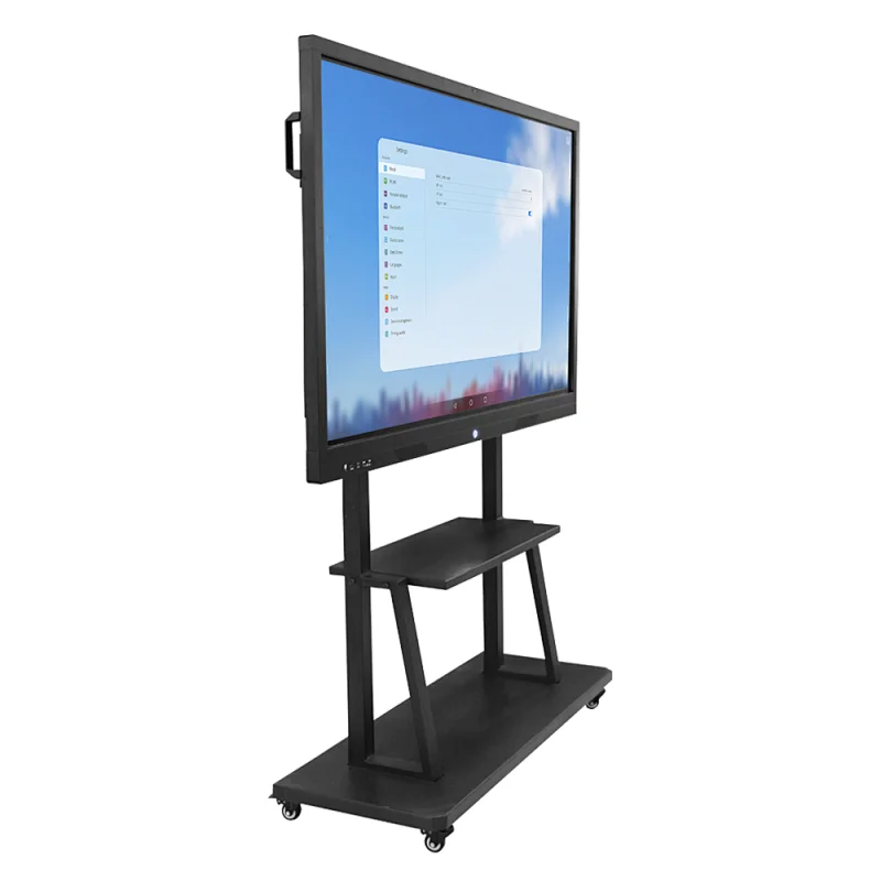 82 Inch  new style camera added internet meeting Optical Lcd Smart Interactive Whiteboard