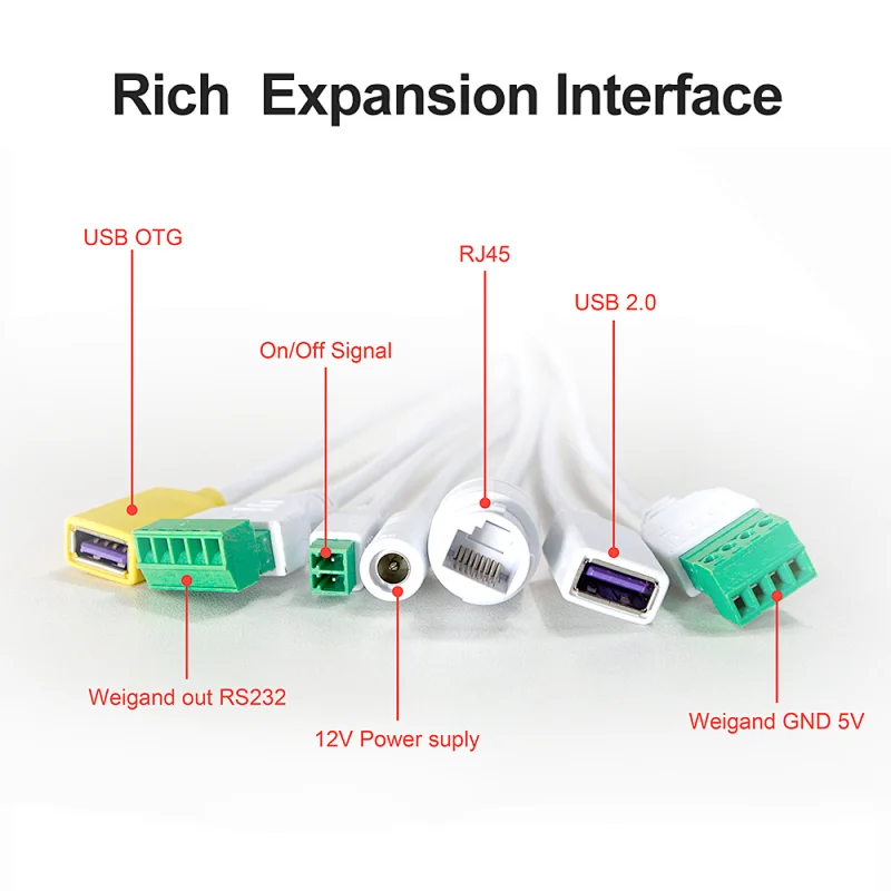 OEM ODM customized binocular security camera face recognition turnstyle access control facial recognition