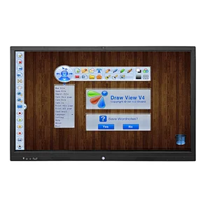 82 Inch  new style camera added internet meeting Optical Lcd Smart Interactive Whiteboard