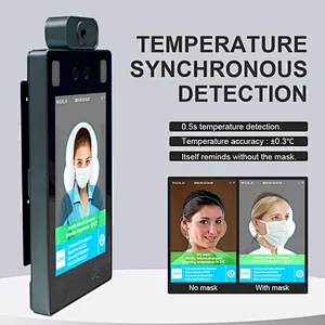 Automatic IR human body face recognition temperature measurement system