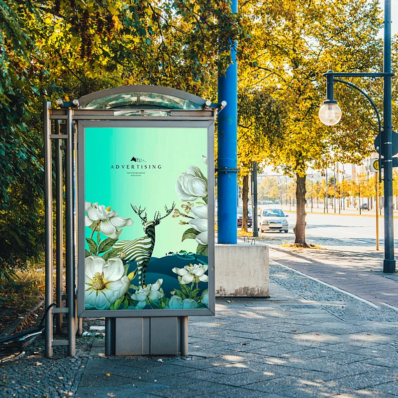 Outdoor big size 75 inch  waterproof lcd screen advertising display digital signage
