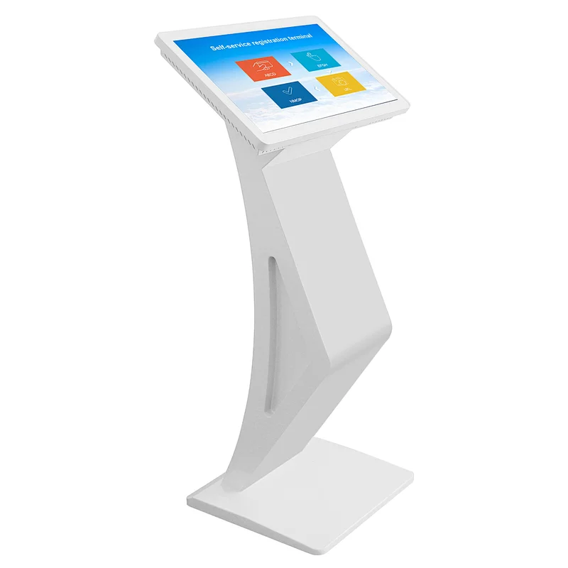 sensitive touch information printer shopping mall advertising touch screen kiosk