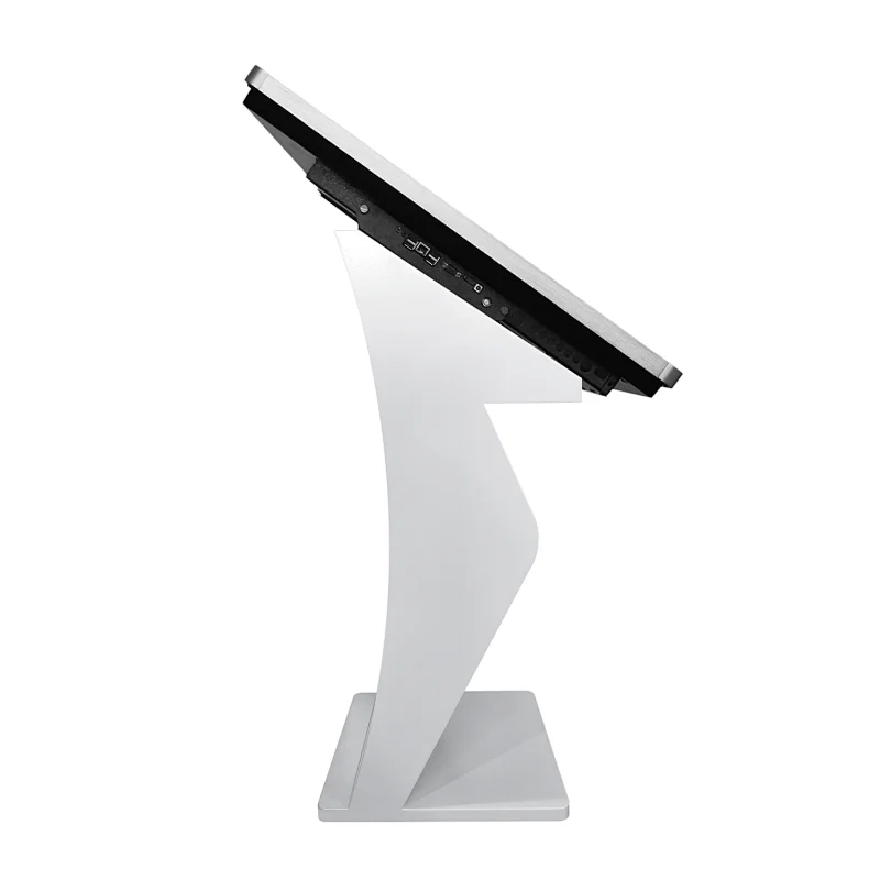 43 inch floor stand infrared touch screen self-service terminal information checking kiosk