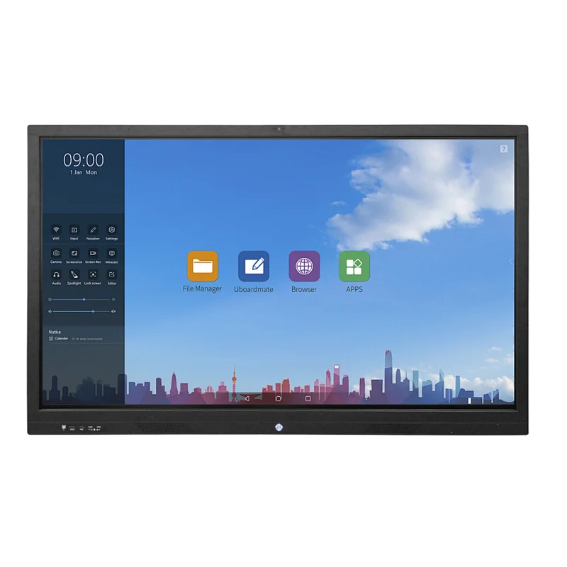 70 Inch new style camera added internet meeting Optical Lcd Smart Interactive Whiteboard