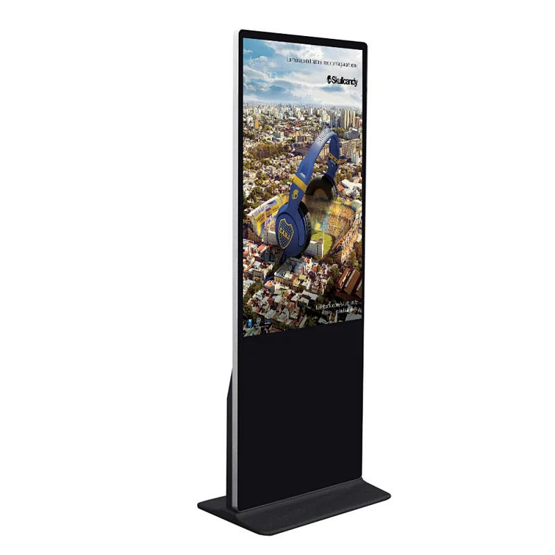 43 inch high brightness free stand lcd digital signage player advertising led display screen