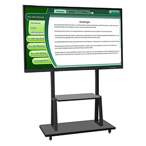Large size 86 Inch capacitive touch screen All In One Computer Digital Smart Interactive Whiteboard