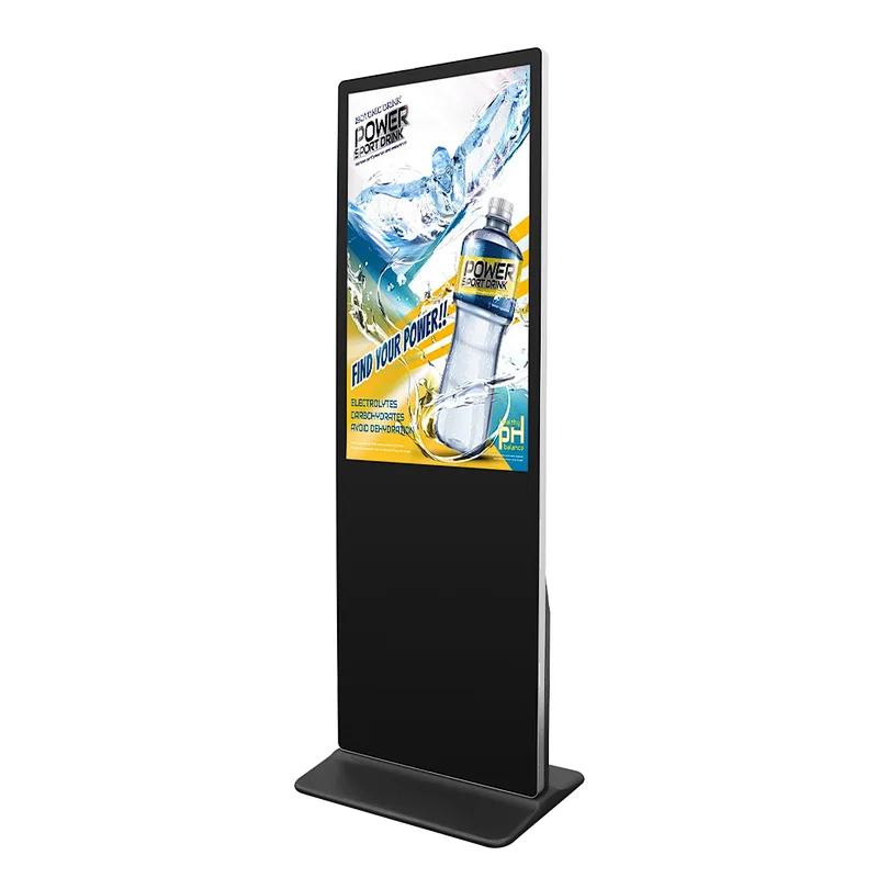 lcd advertising player interactive capacitive touch digital signage ad displays touch screen kiosk