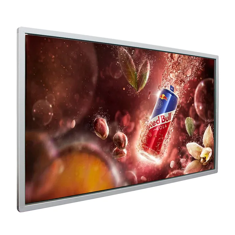 Indoor wall mounting Interactive LCD Advertising display