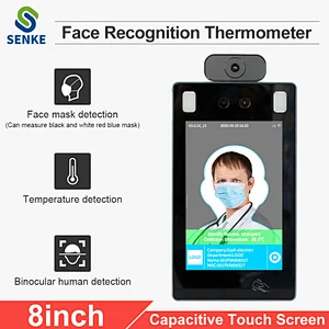 Automatic IR human body face recognition temperature measurement system