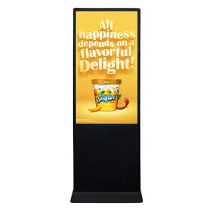lcd advertising player interactive capacitive touch digital signage ad displays touch screen kiosk