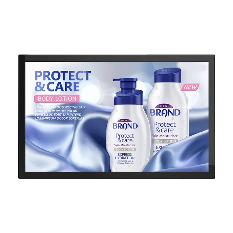 Outdoor wall mounted advertising digital display led screens no touch digital signage