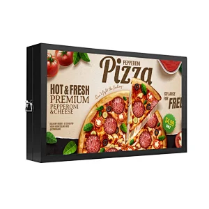 Outdoor wall mounted advertising digital display led screens no touch digital signage