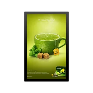 Outdoor wall mounted advertising digital display led screens no touch digital signage