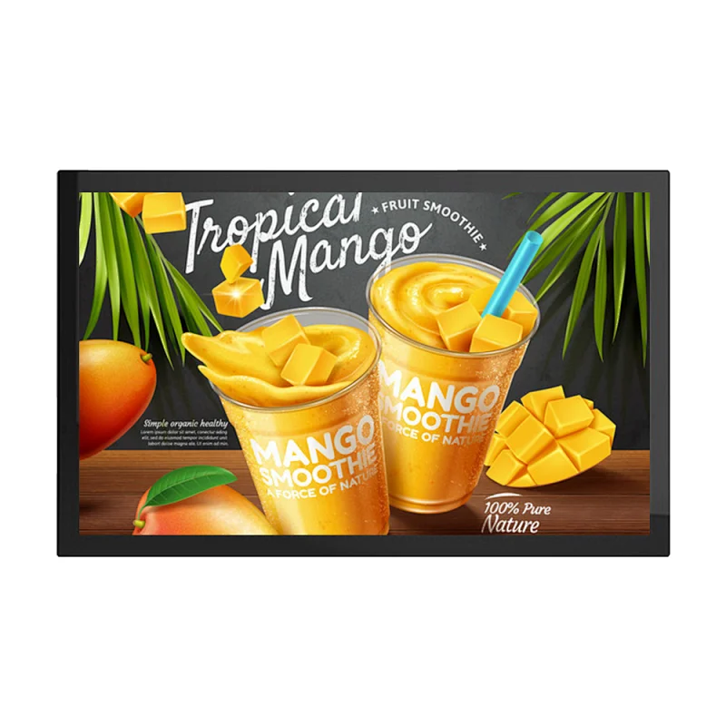 Wall mounted outdoor advertising digital display led screens no touch floor stand digital signage totem