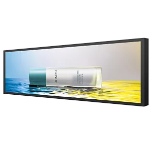 Senke Ready To Ship wall mounted Wide stretch bar lcd display Restaurant advertising display