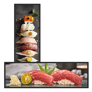 SENKE Ready To Ship Ultra Wide Bar Stretch Lcd 37 Inch Tft Monitor Display Digital Signage