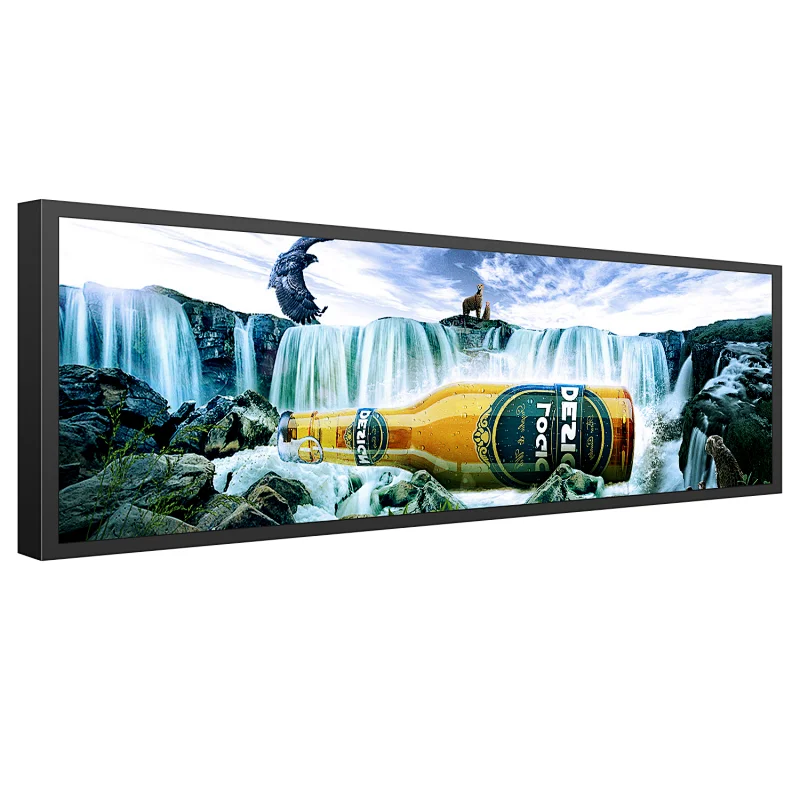 19.1 Inch Wall Mounting Ultra Wide Hd Screen High Resolution Thin Stretch Display Monitor stretch display