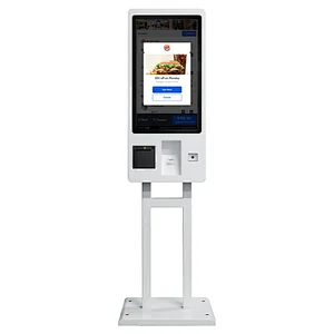 Touch screen Freestanding payment interactive self service ordering payment Kiosk