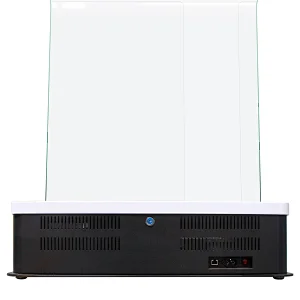 Supermarket floor standing Touch screen bank inquiry Glass info kiosk interactive kiosk