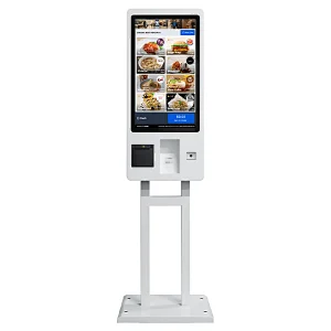 Touch screen Freestanding payment interactive self service ordering payment Kiosk