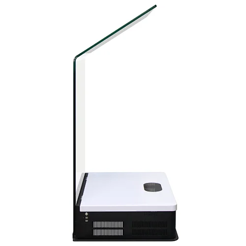 Supermarket floor standing Touch screen bank inquiry Glass info kiosk interactive kiosk