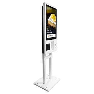 Touch screen Freestanding payment interactive self service ordering payment Kiosk