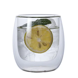 Food Safe Double Wall Pyrex Glass Latte Glass Coffee Cup Espresso cups
