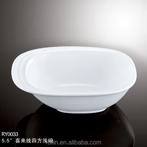 Wholesale high quality Salad Bowls  white ceramic soup bowl for Restaurants