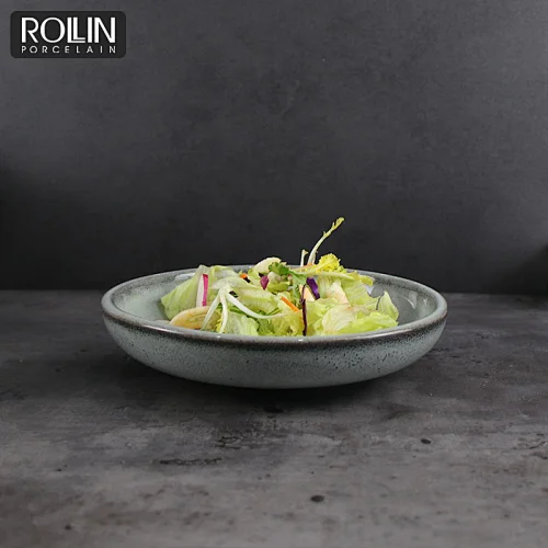 Factory direct wholesale Ceramic Plates Salad Plates Deep Plates for Hotel and Restaurant