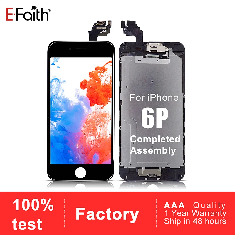 5.5 Inch LCD Assembly with Steel Plate for iPhone 6 Plus