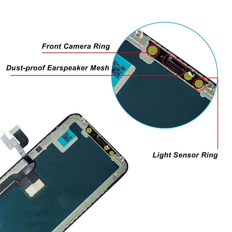 Oled Incell Aftermarket LCD Screen Assembly for iPhone X (Black)