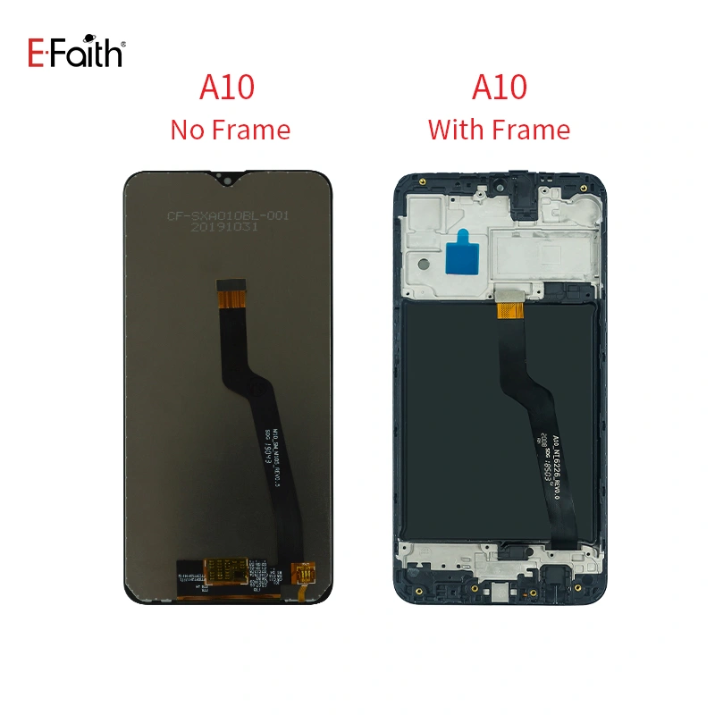 difference between samsung a10 lcd screen replacement with or without frame