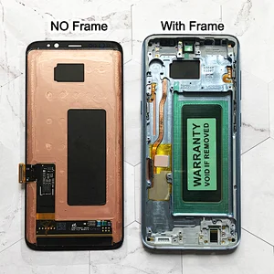 Amoled Display with frame SAMSUNG Galaxy S8 G950F G950FD LCD Repair